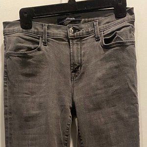 J Brand Grey Denim Skinny Jeans